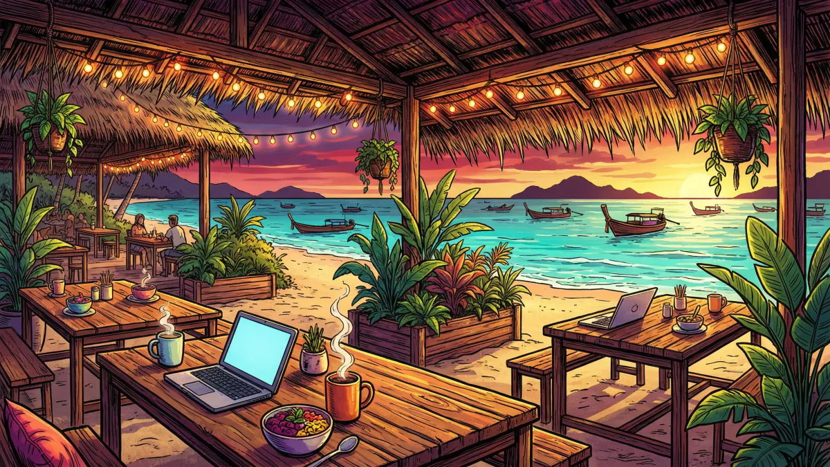 Die 10 besten Cafés zum Arbeiten auf Koh Phangan (2026)