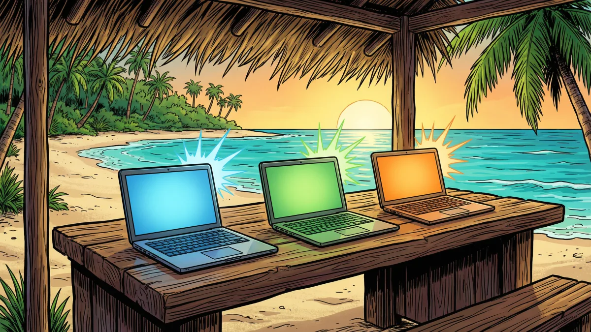 Der beste Laptop für Digital Nomads 2026: Top 5 im Vergleich