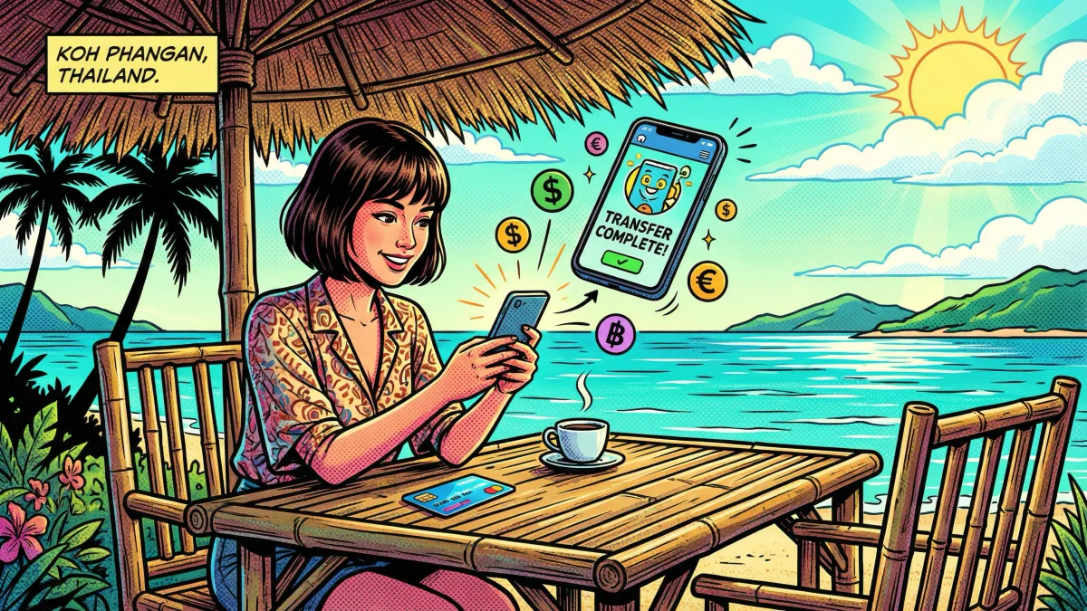 Wise für Digital Nomads: Geld sparen beim Überweisen