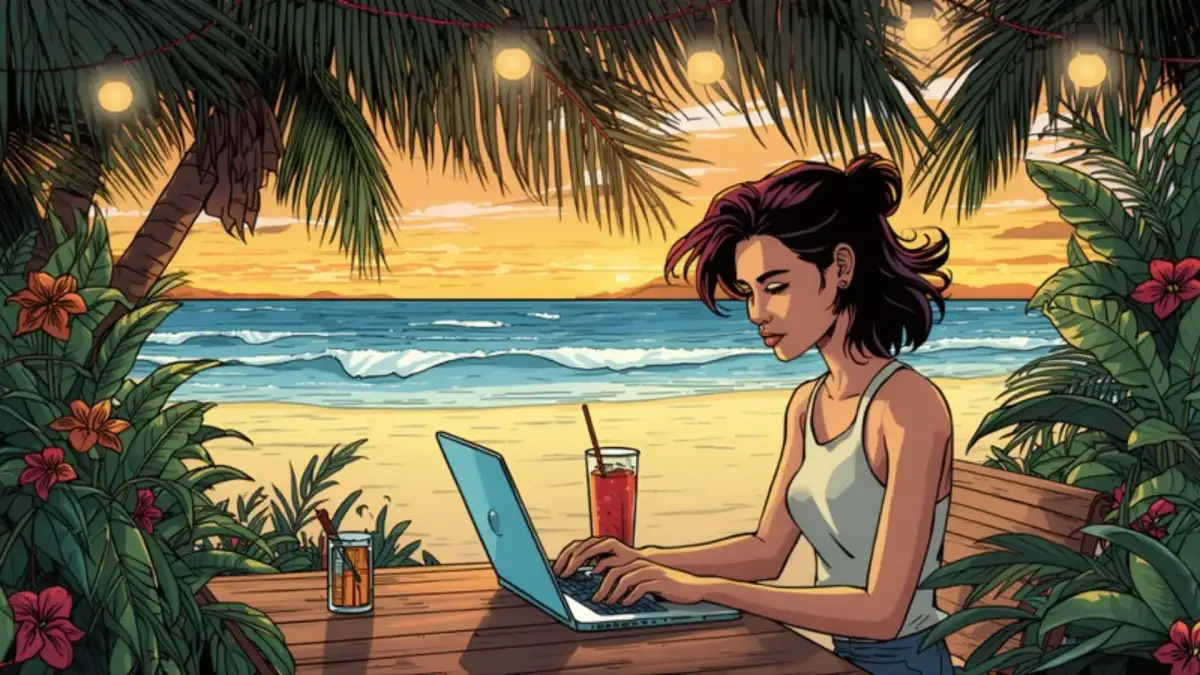 Newsletter anmelden — kostenloses Digital Nomad Starter Kit