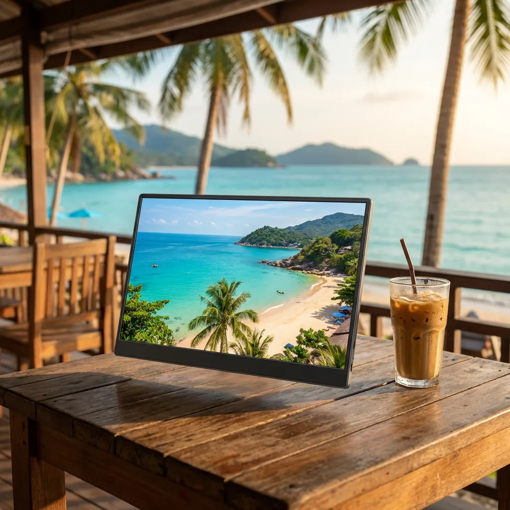 Lenovo ThinkVision M15 — 15.6" · 1080P · 2× USB-C · Business-Grade